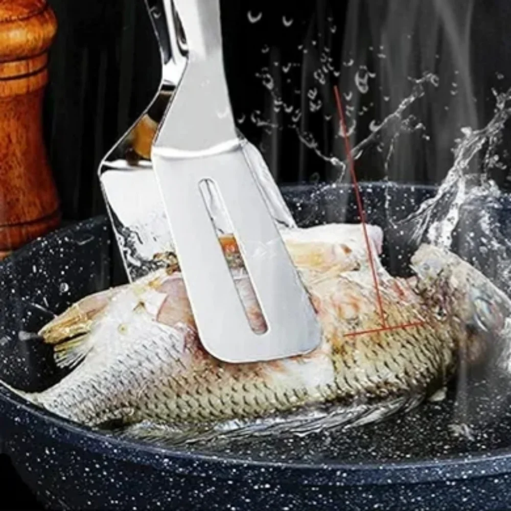 New Double Spatula - Stainless Steel